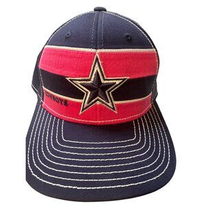 Dallas Cowboys NFL On-Field Reebok Hat Navy & Pink Size L/XL
